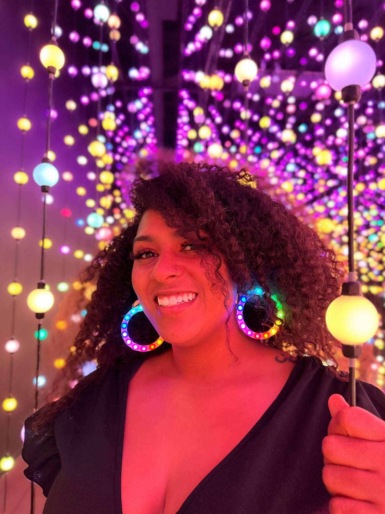 “Orbit” Earrings: The Ultimate finishing touch to your Rave Outfit